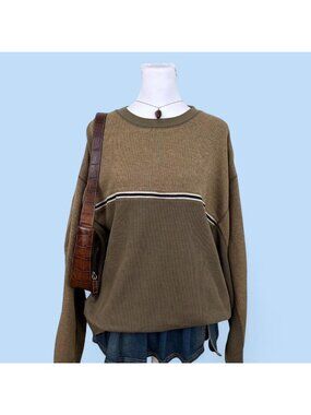 90s y2k striped indie skater grunge light weight sweater